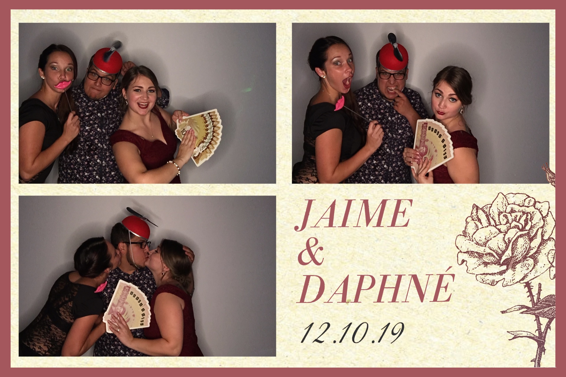 Mariage de Daphné et Jaime | View more photos from the event at album.pbooth.red/u/Photobooth-RED/Mariage-de-Daphné-et-Jaime